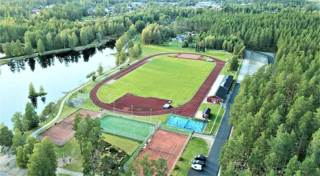 Ferienhaus mit Sauna nah zum Bade- und Angelsee