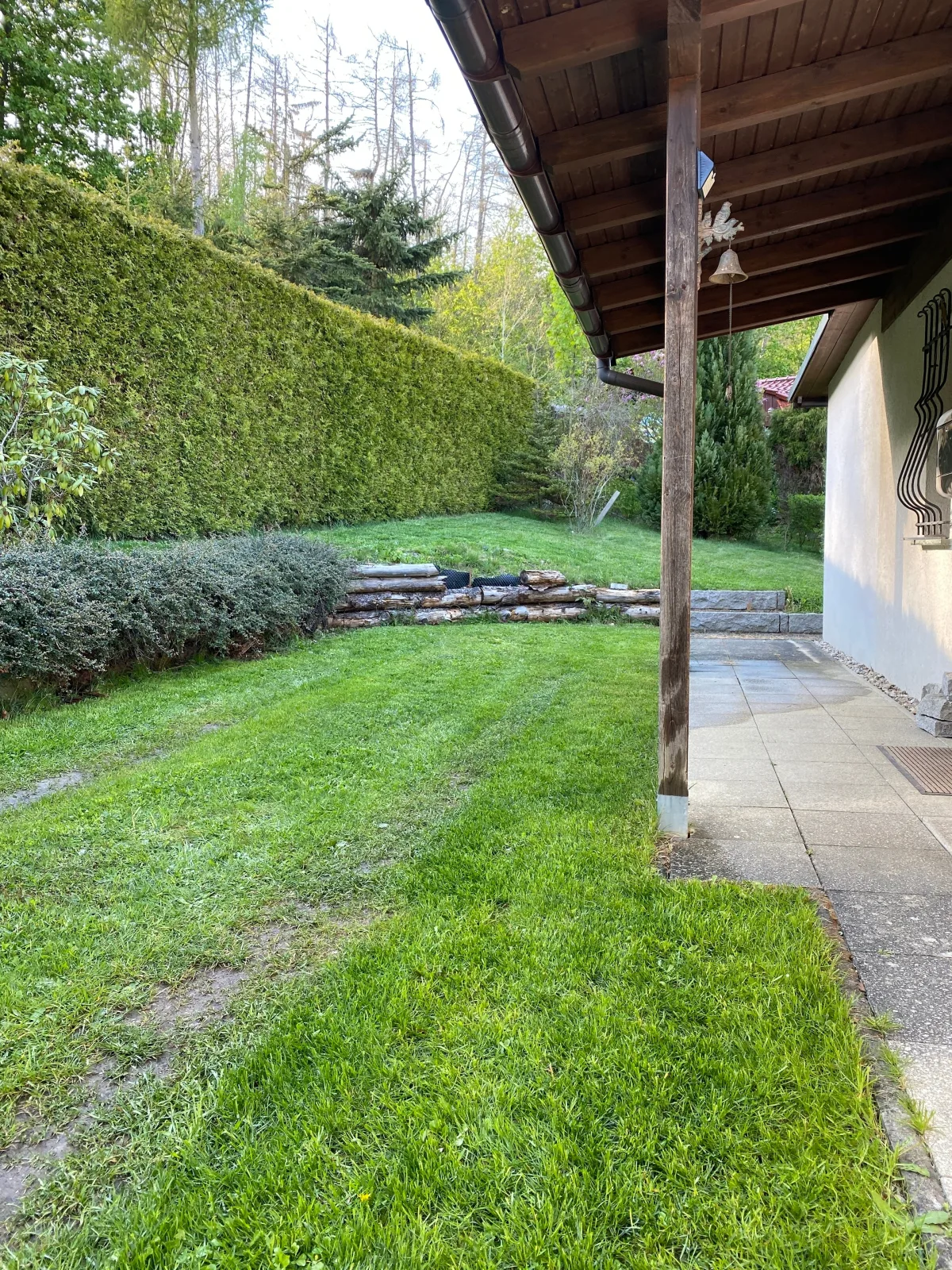 Die kleine Lodge, freistehend, direkte Waldlage, Terrasse, Garten, Grill, WLAN