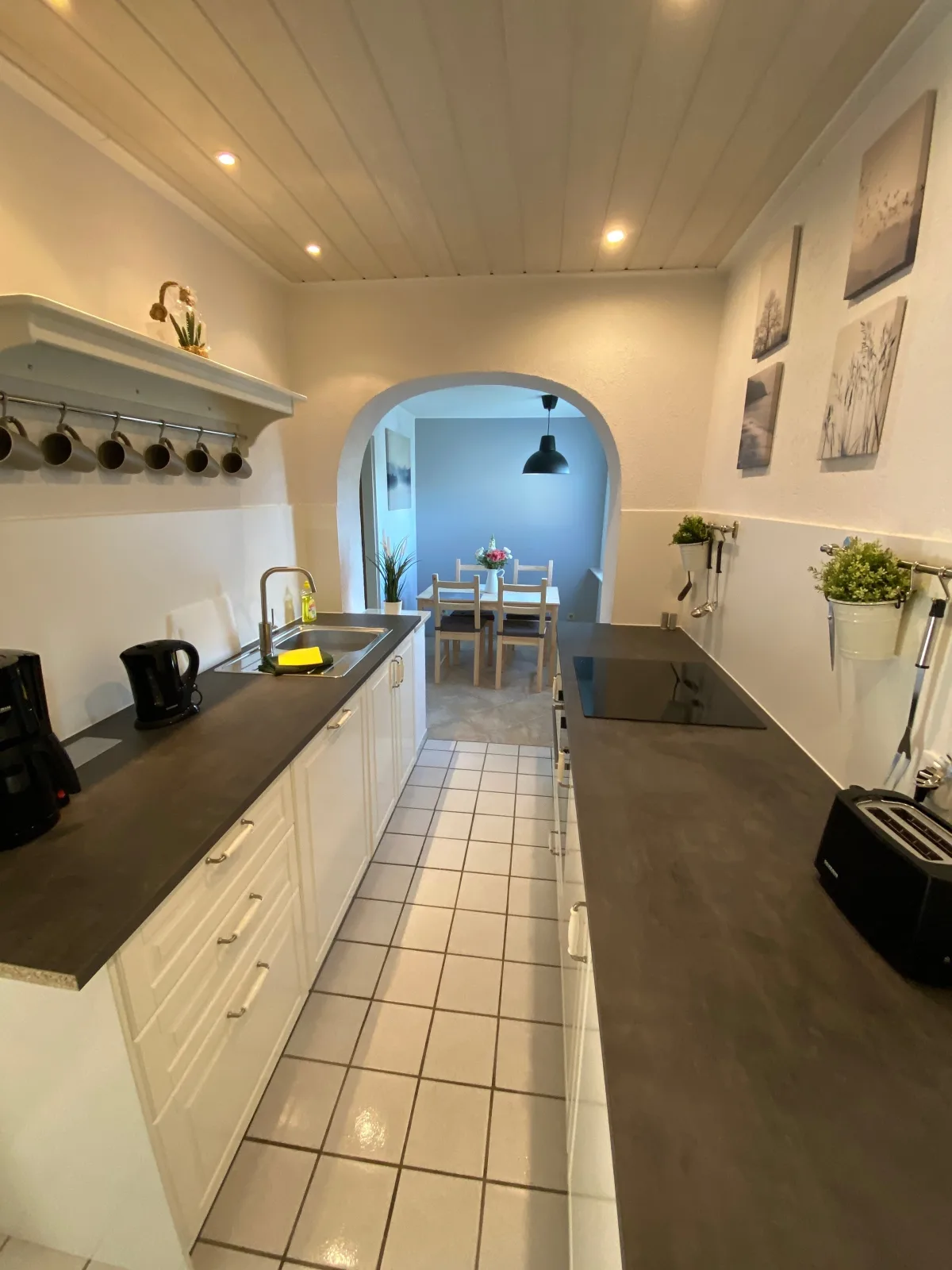 Die kleine Lodge, freistehend, direkte Waldlage, Terrasse, Garten, Grill, WLAN