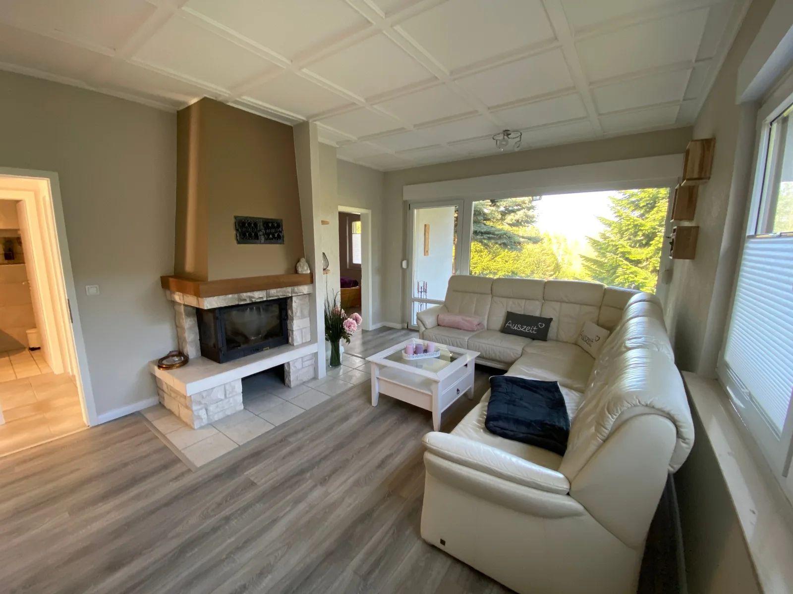 Die kleine Lodge, freistehend, direkte Waldlage, Terrasse, Garten, Grill, WLAN