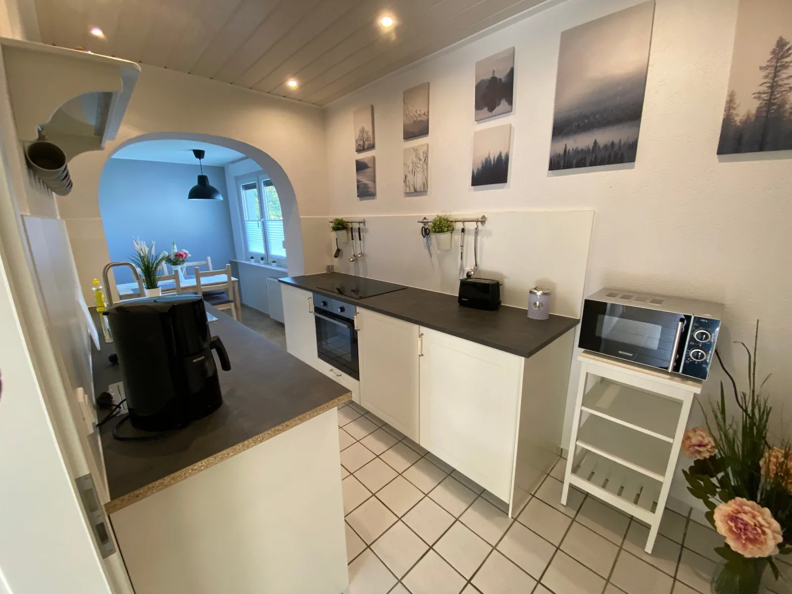 Die kleine Lodge, freistehend, direkte Waldlage, Terrasse, Garten, Grill, WLAN