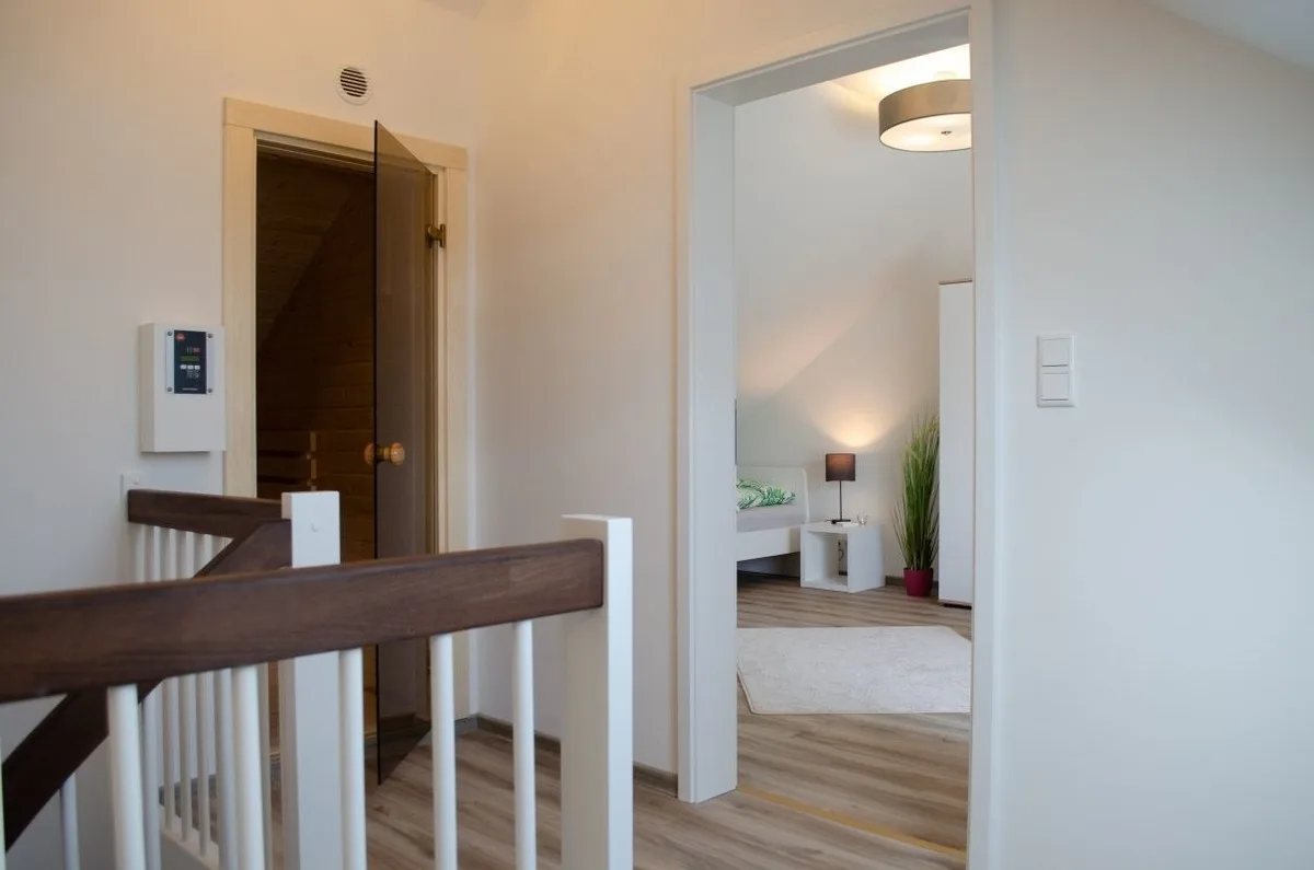 Ferienwohnung Sonnenwinkel am Harkebrügger See mit Sauna