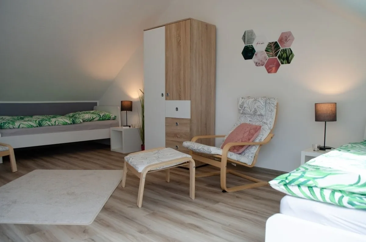 Ferienwohnung Sonnenwinkel am Harkebrügger See mit Sauna