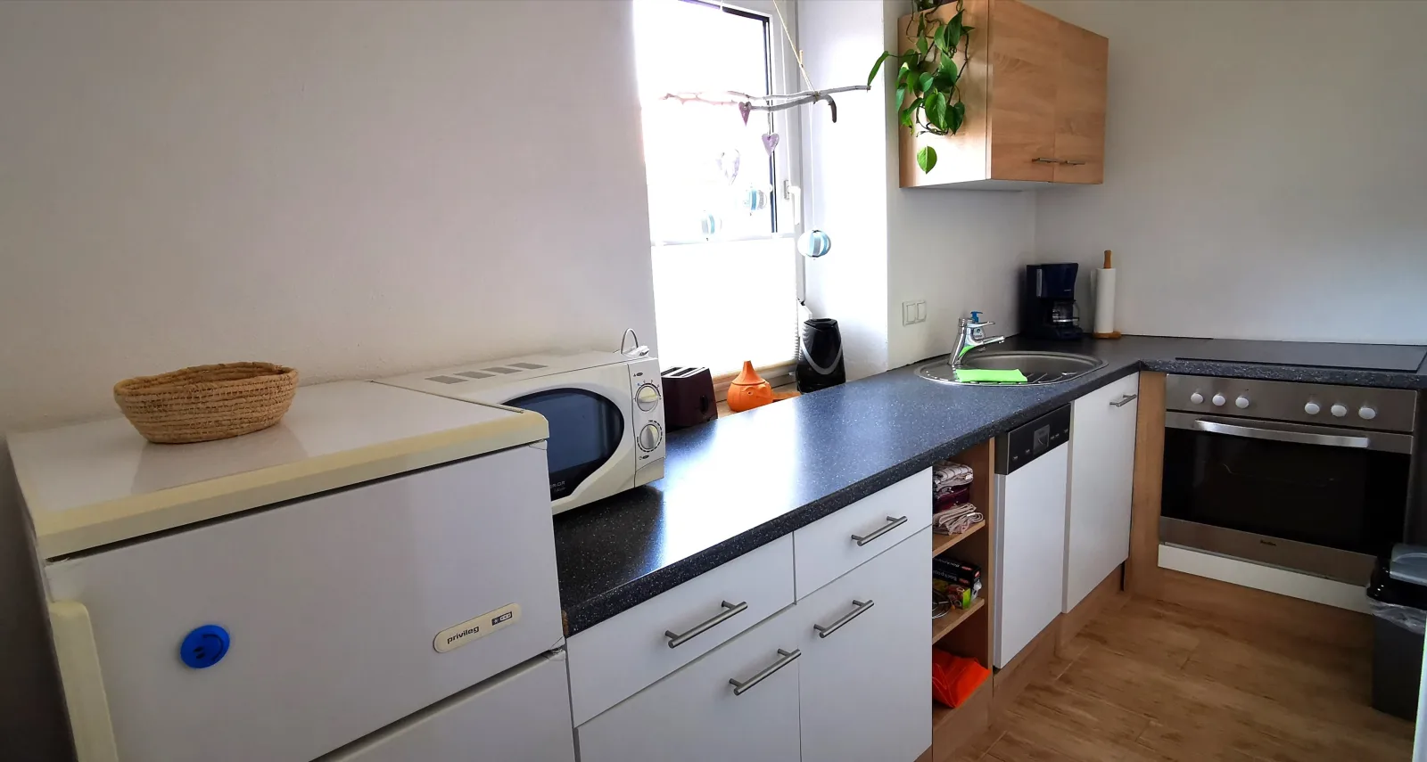 Ferienwohnung im Erdgeschoss direkt am Rad- und Spazierweg