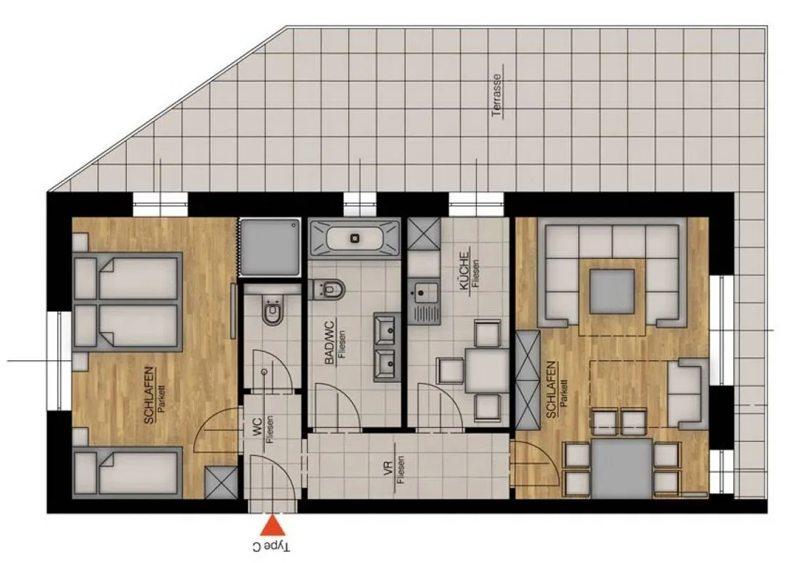 C/ Apartment Saalbach
