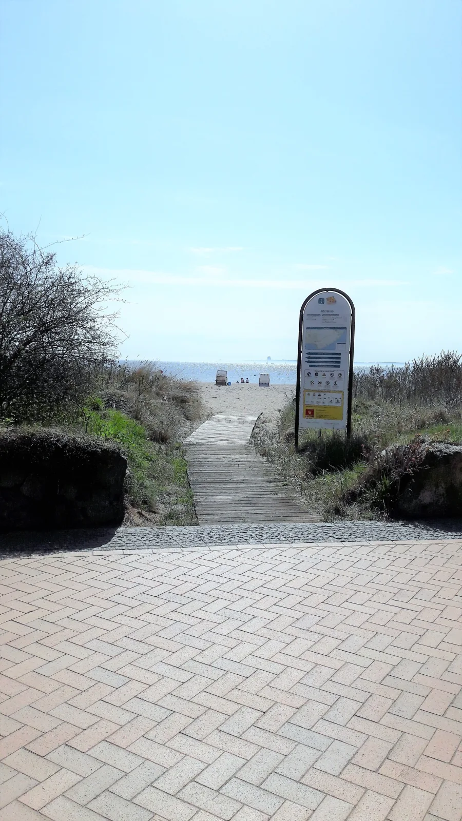 Fewo Muschelgetuschel im Prinz Hamlet - Pool und direkte Strandlage
