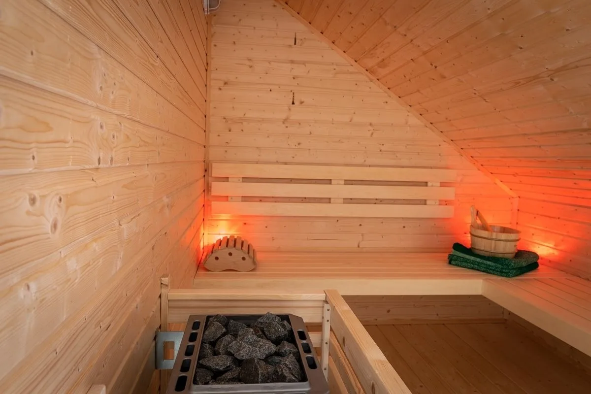 Ferienwohnung Sonnenstrahl am Harkebrügger See mit Sauna