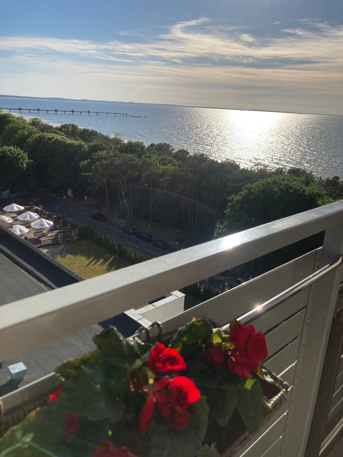 Traum Meerblick / 1.Reihe Strand / Meerblick Balkon /Misdroy Strand / Seebrücke / Zentrum nah/ Top Lage/Hochbett 3 Pers.