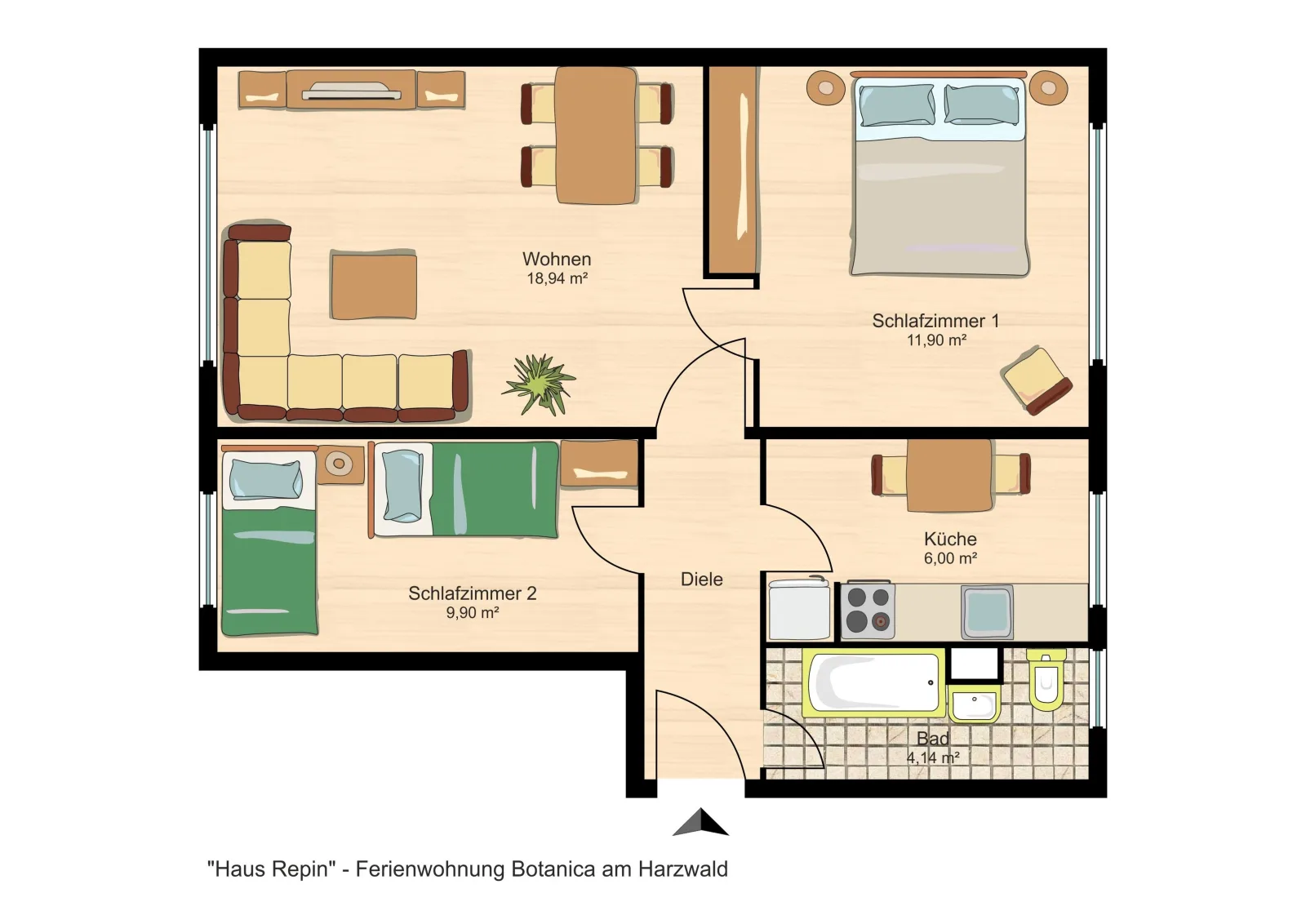 Ferienwohnung Botanica