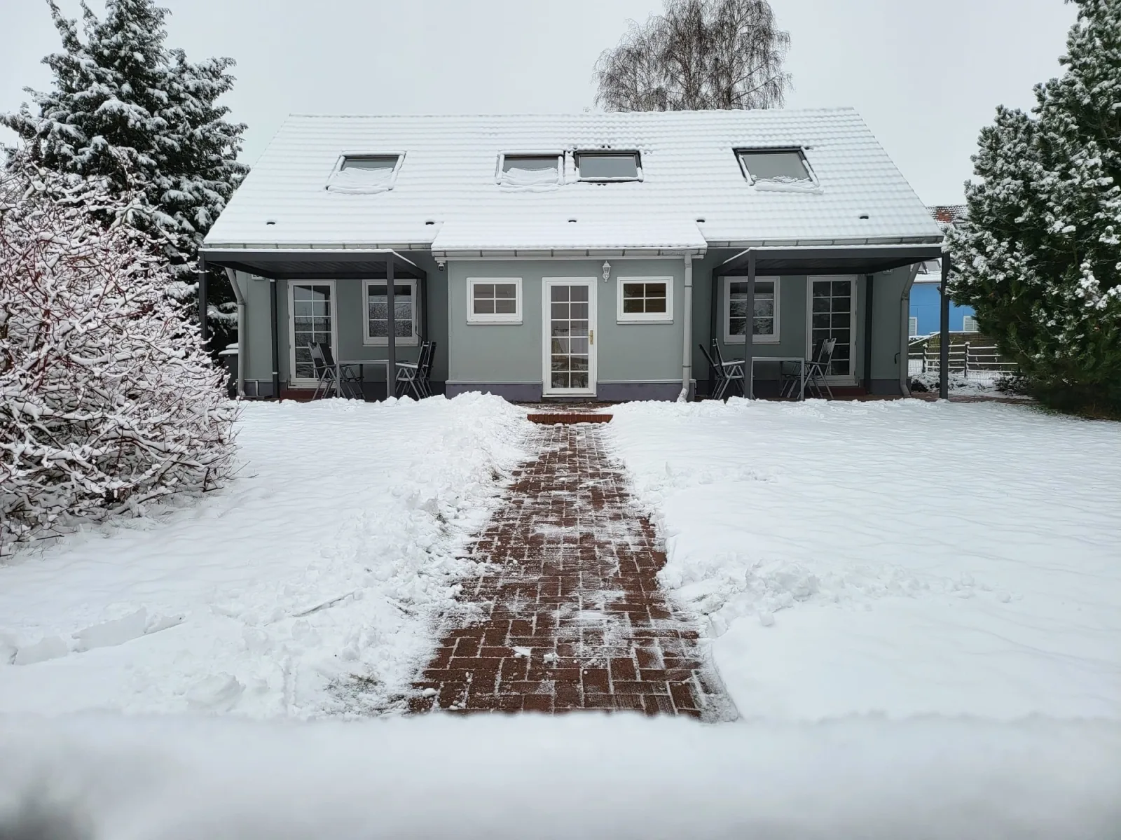 Ferienhaus Usedom Familie Stopp Haus 24 (hundefreundlich eingezäunt)