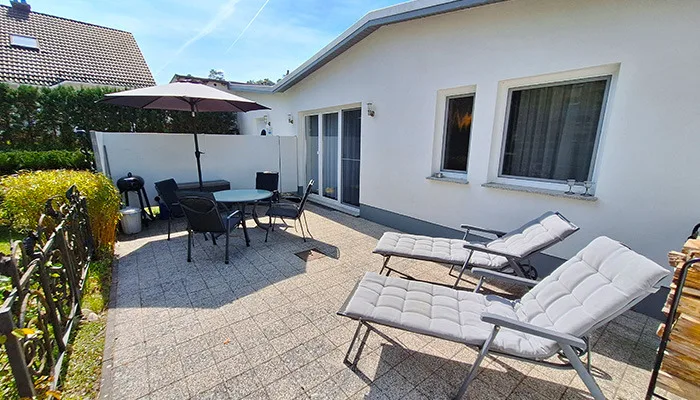 Anna Whg1 BRINKMANNHAUS - fein und praktisch - fast am Strand, Terrasse, Grill