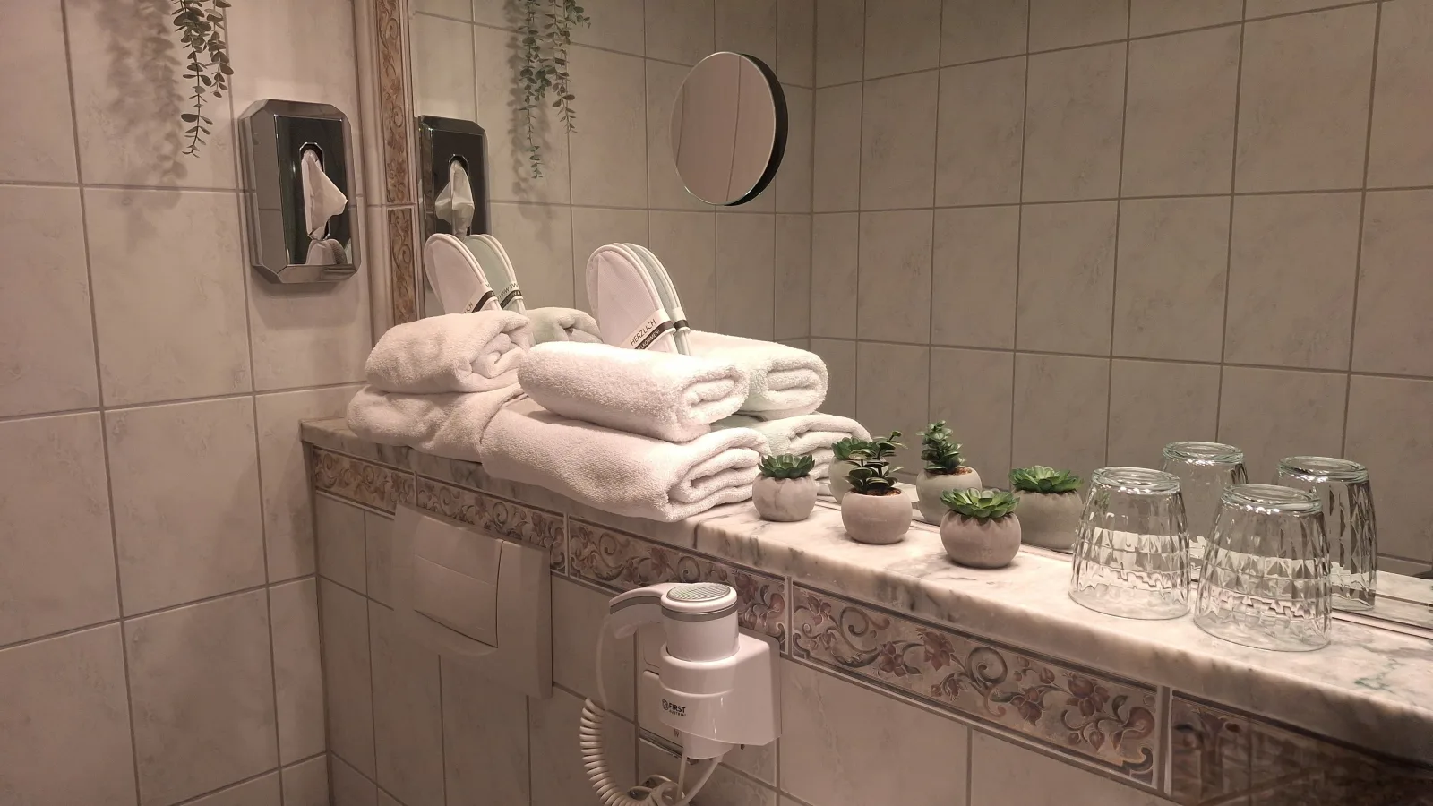 1 Raum Apartment großer Balkon