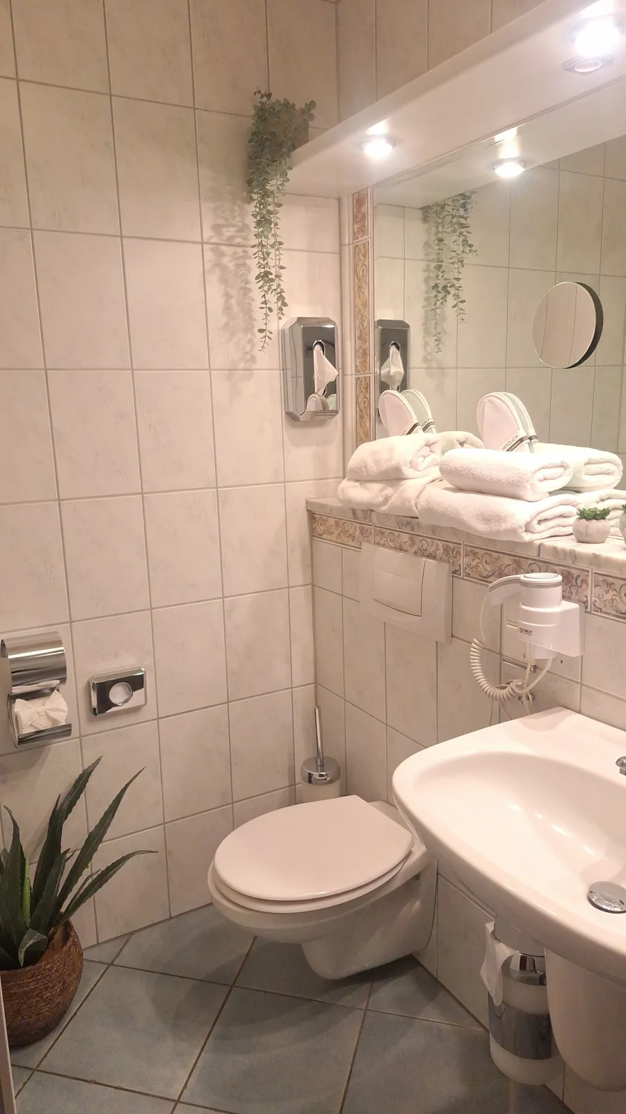 1 Raum Apartment großer Balkon