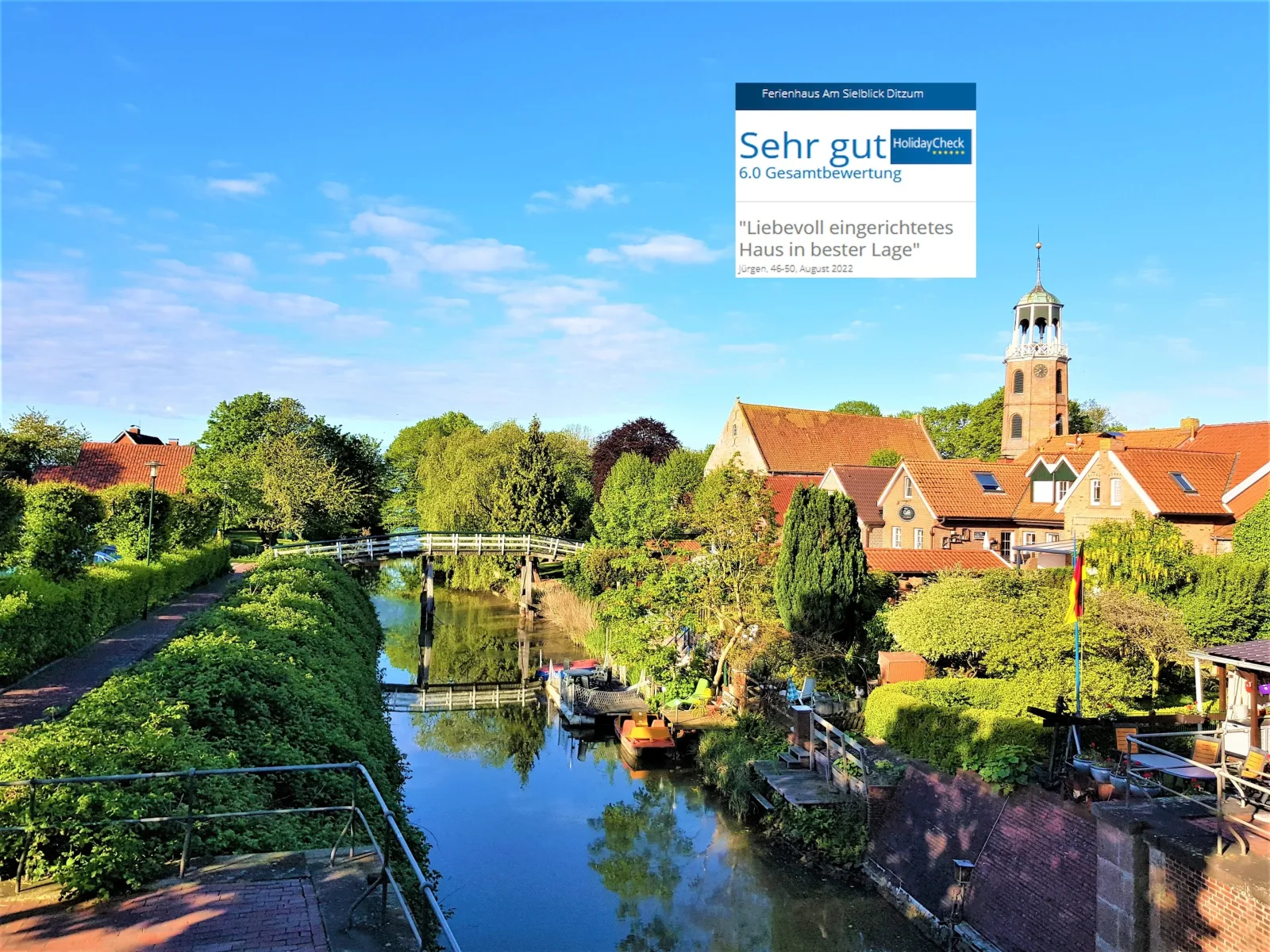 Ferienhaus Ditzum am Sielblick
