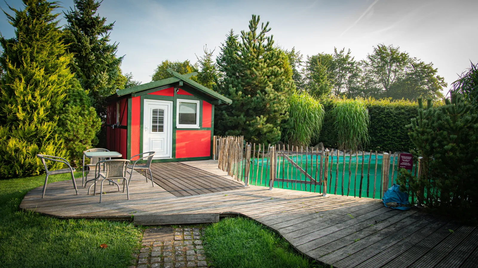 Ferienhaus MountFrosch mit Sauna und Naturpool