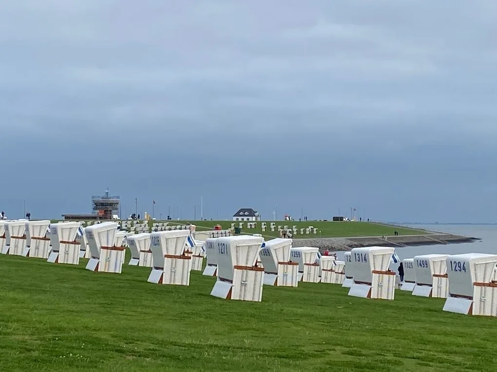 Flip-Flop Ferienwohnung Strandkorb Büsum EXKLUSIV,Hafennähe