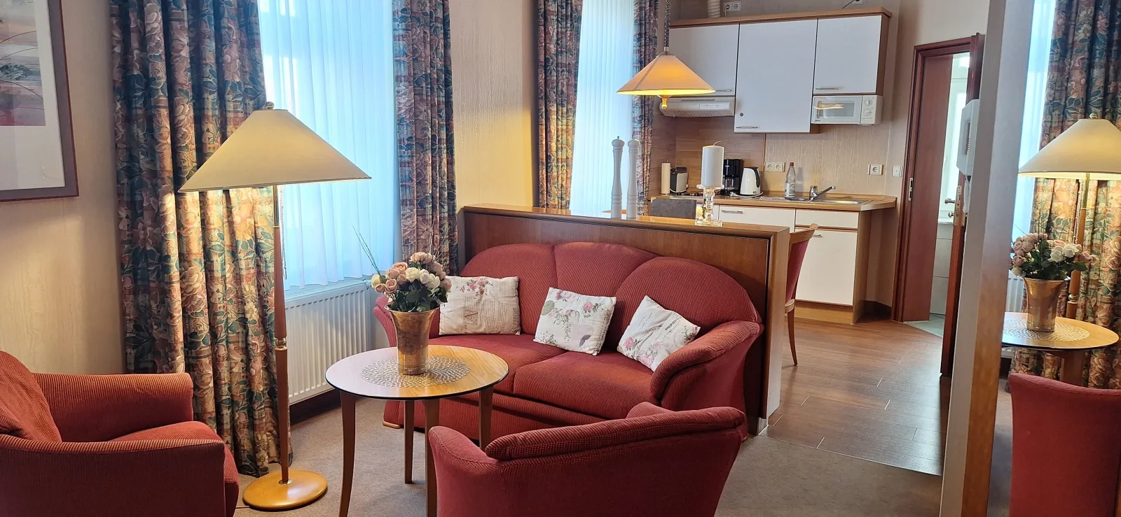 1 Raum Appartment ohne Balkon