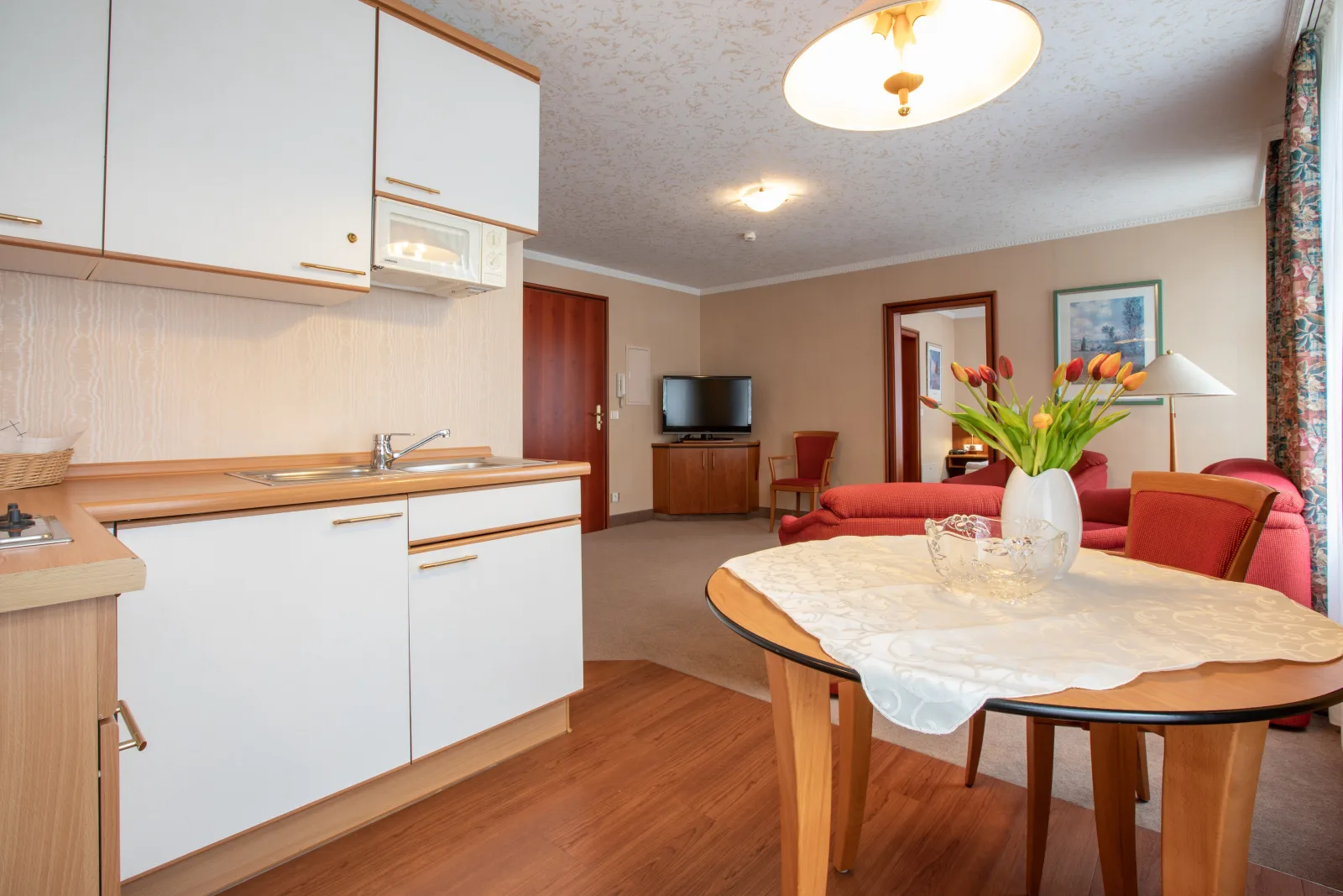 1 Raum Appartment ohne Balkon
