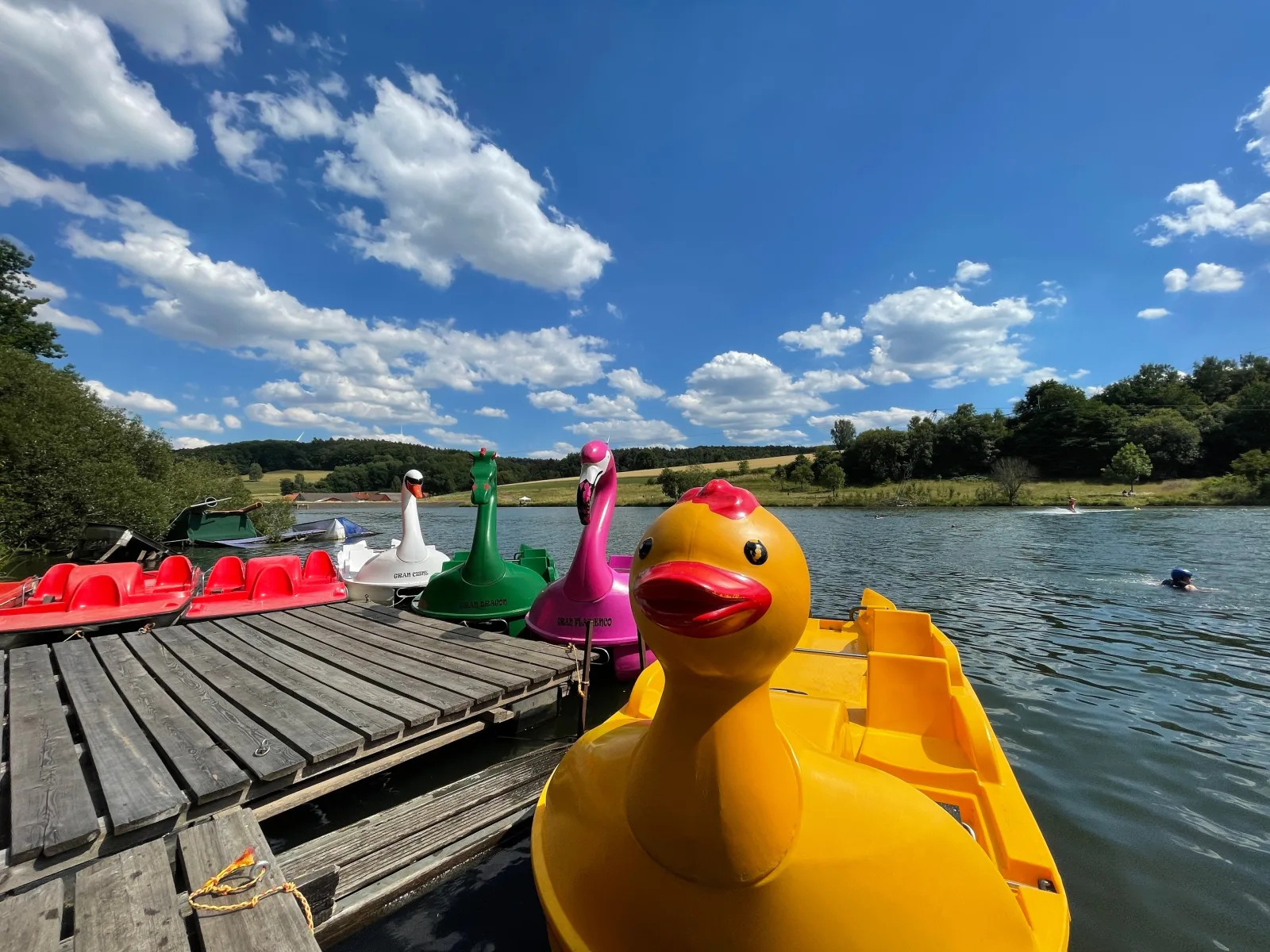 Urlaub mit Seeblick, Kamin und Sauna - Ferienhaus Felix von Mein-Seepark