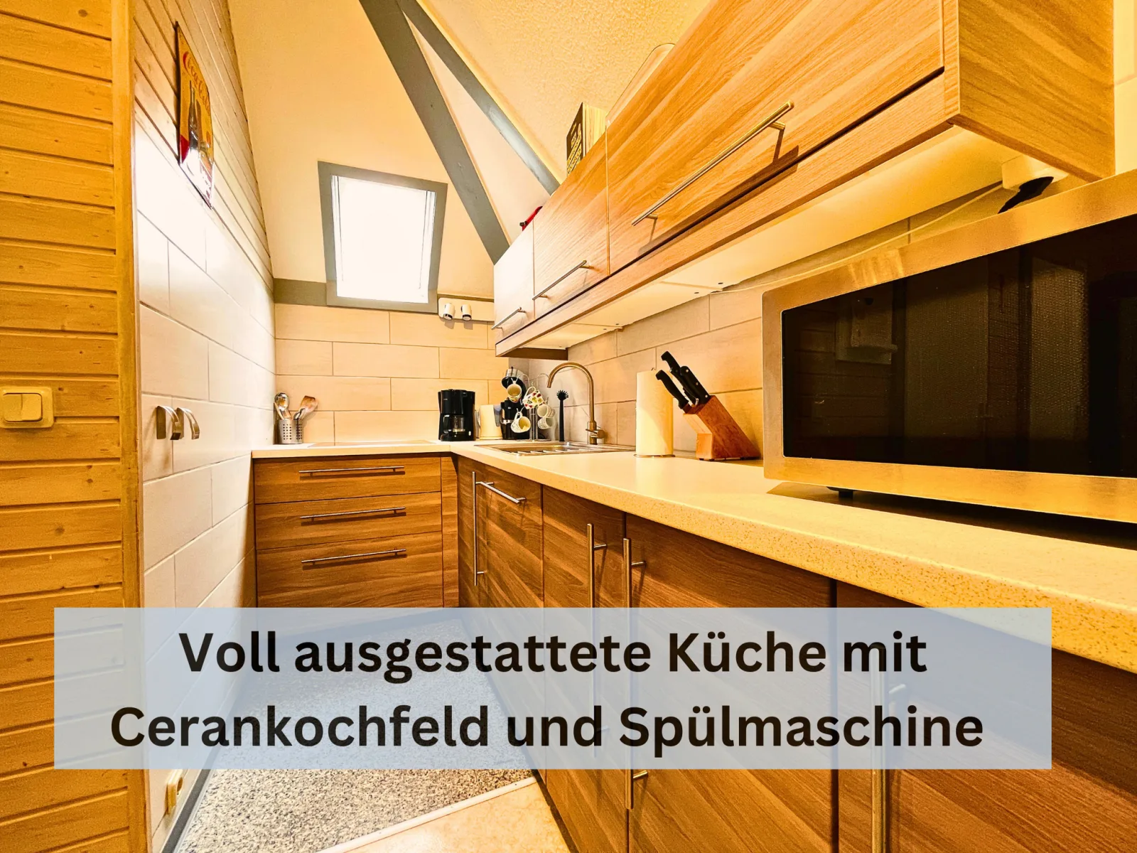 Urlaub mit Seeblick, Kamin und Sauna - Ferienhaus Felix von Mein-Seepark
