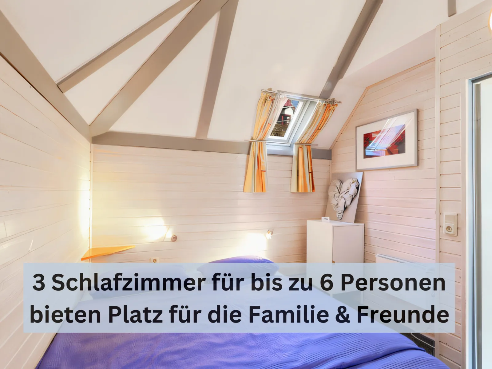 Urlaub mit Seeblick, Kamin und Sauna - Ferienhaus Felix von Mein-Seepark