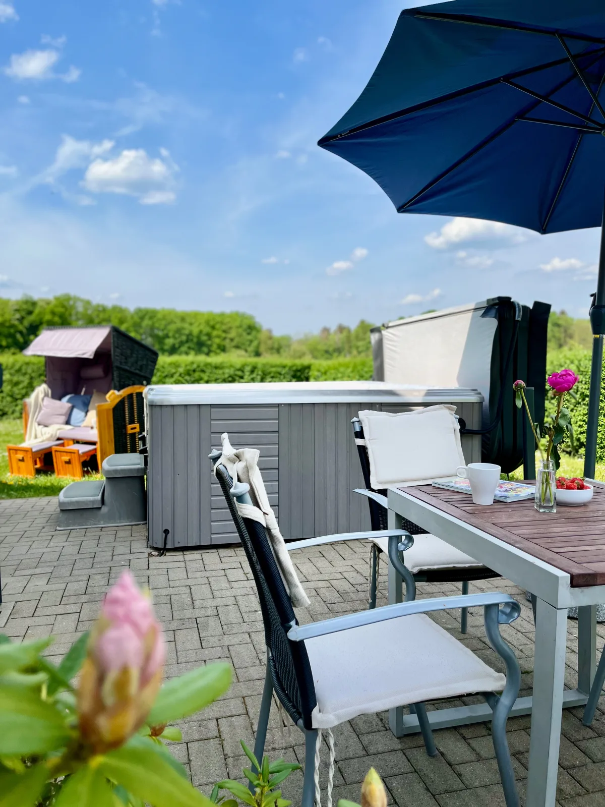Abschlag1*Whirlpool*Sauna*Kamin*Blick ins Grüne