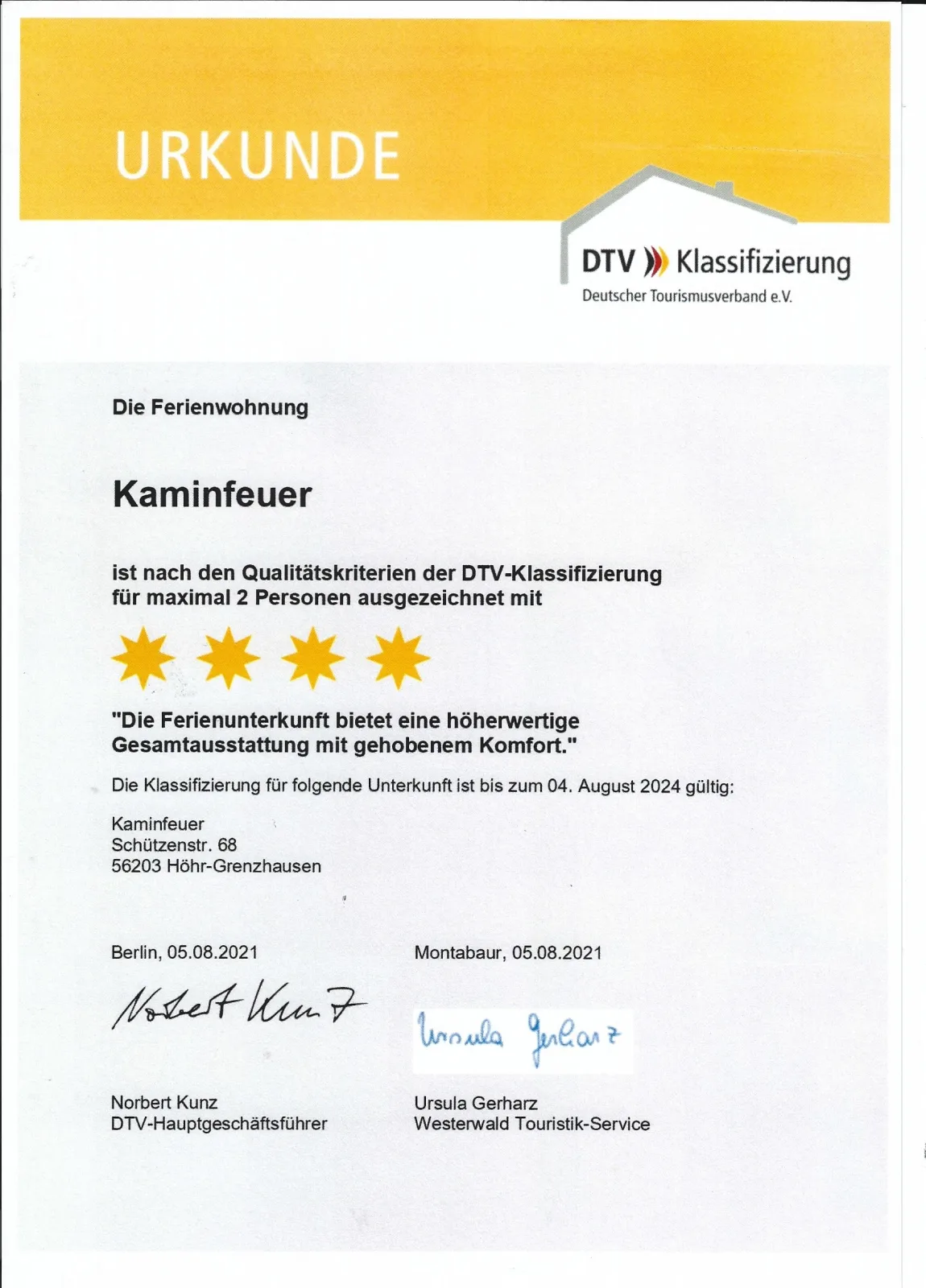 Kaminfeuer