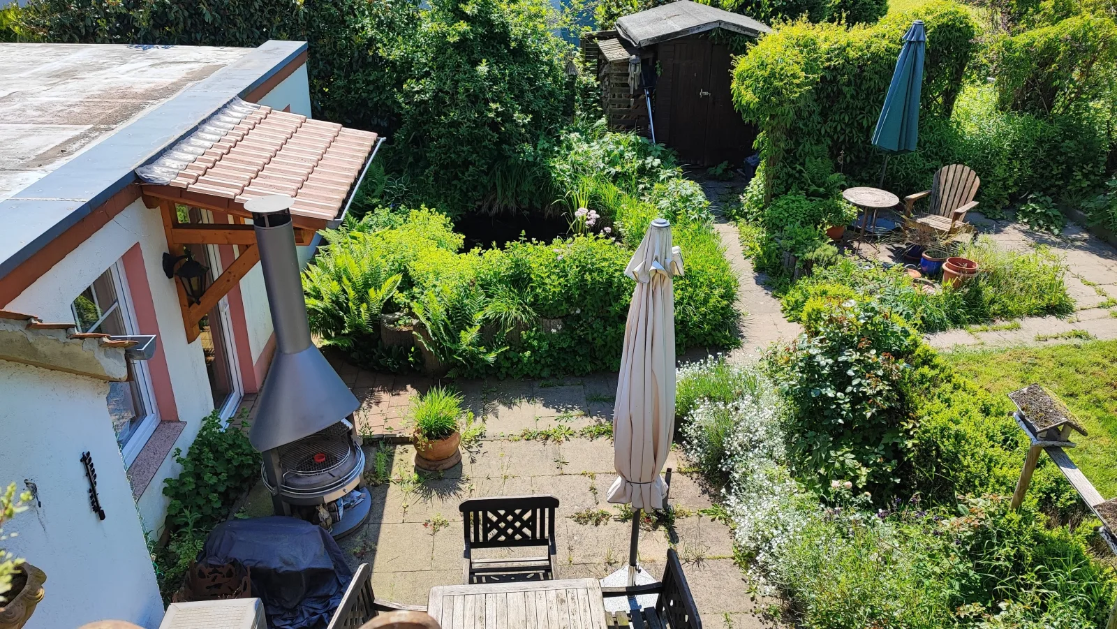 farbenfrohe Ferienwohnung