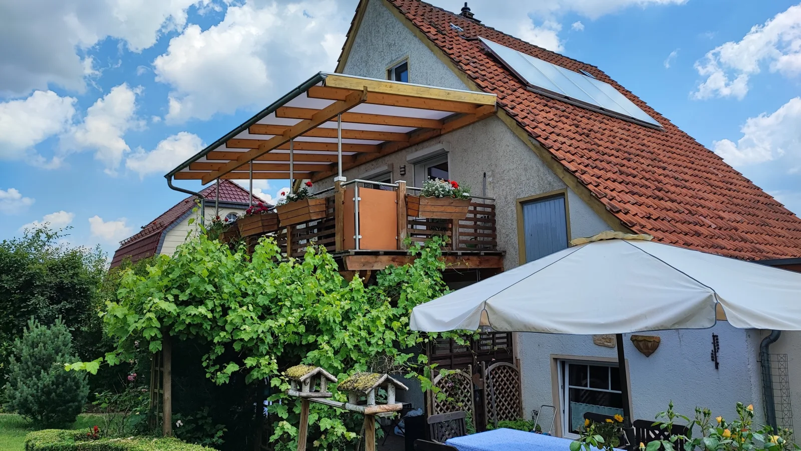 farbenfrohe Ferienwohnung