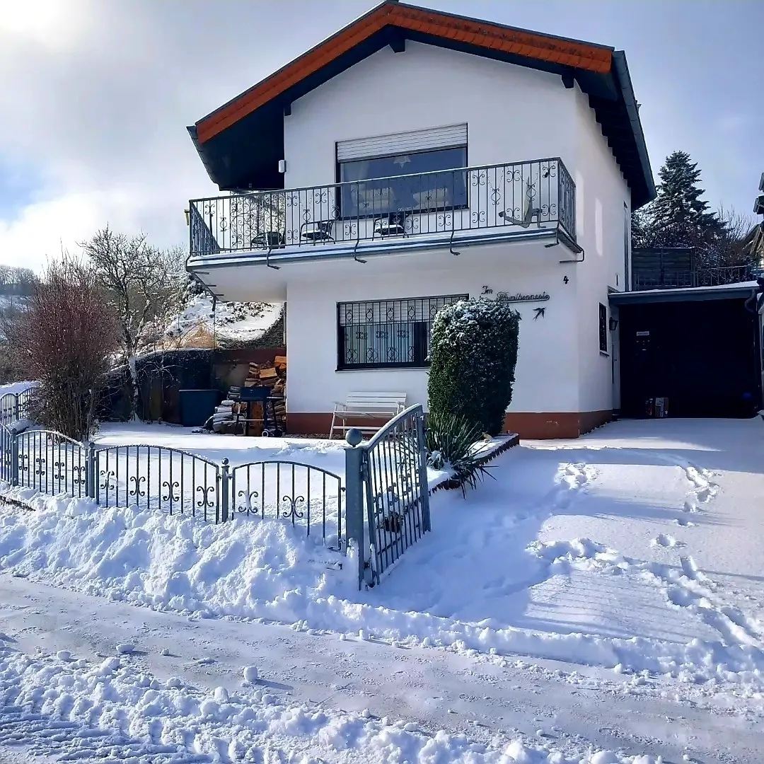 Eifel Urlaub mit Hunden Ferienhaus Schwalbennest Schalkenmehren