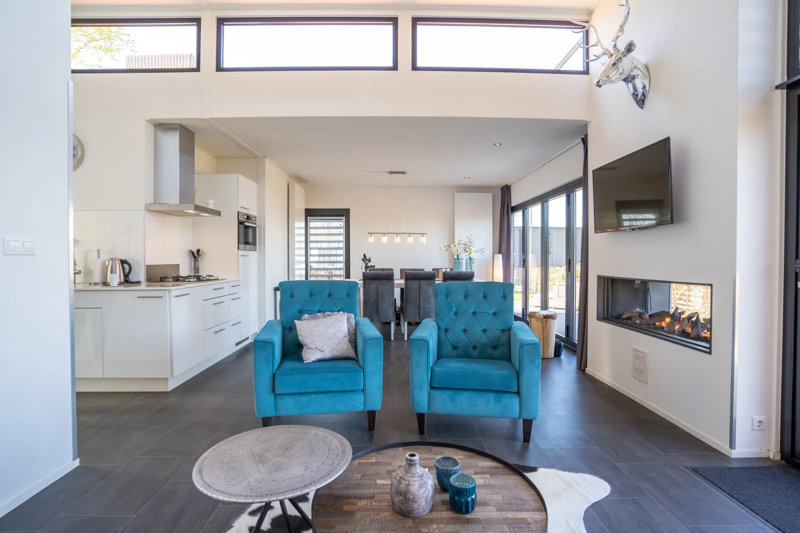 Residence Cube mit Dachterrasse. Meerblick und Strand