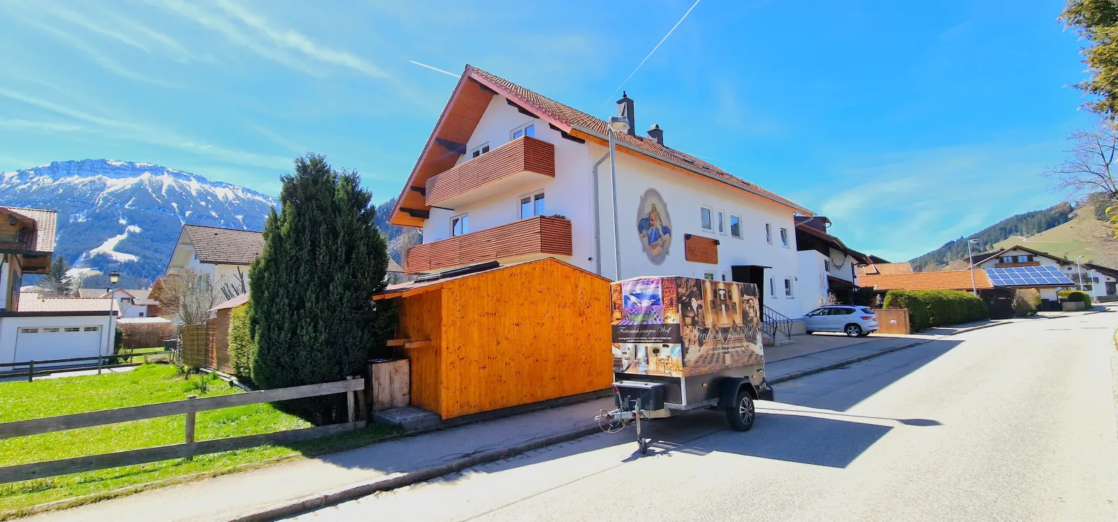 Ferienwohnungen Wolf - Wohnung" Kienberg" mit Bergblick