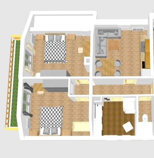 Ferienwohnungen Wolf - Wohnung "Falkenstein" mit 3 Zimmer
