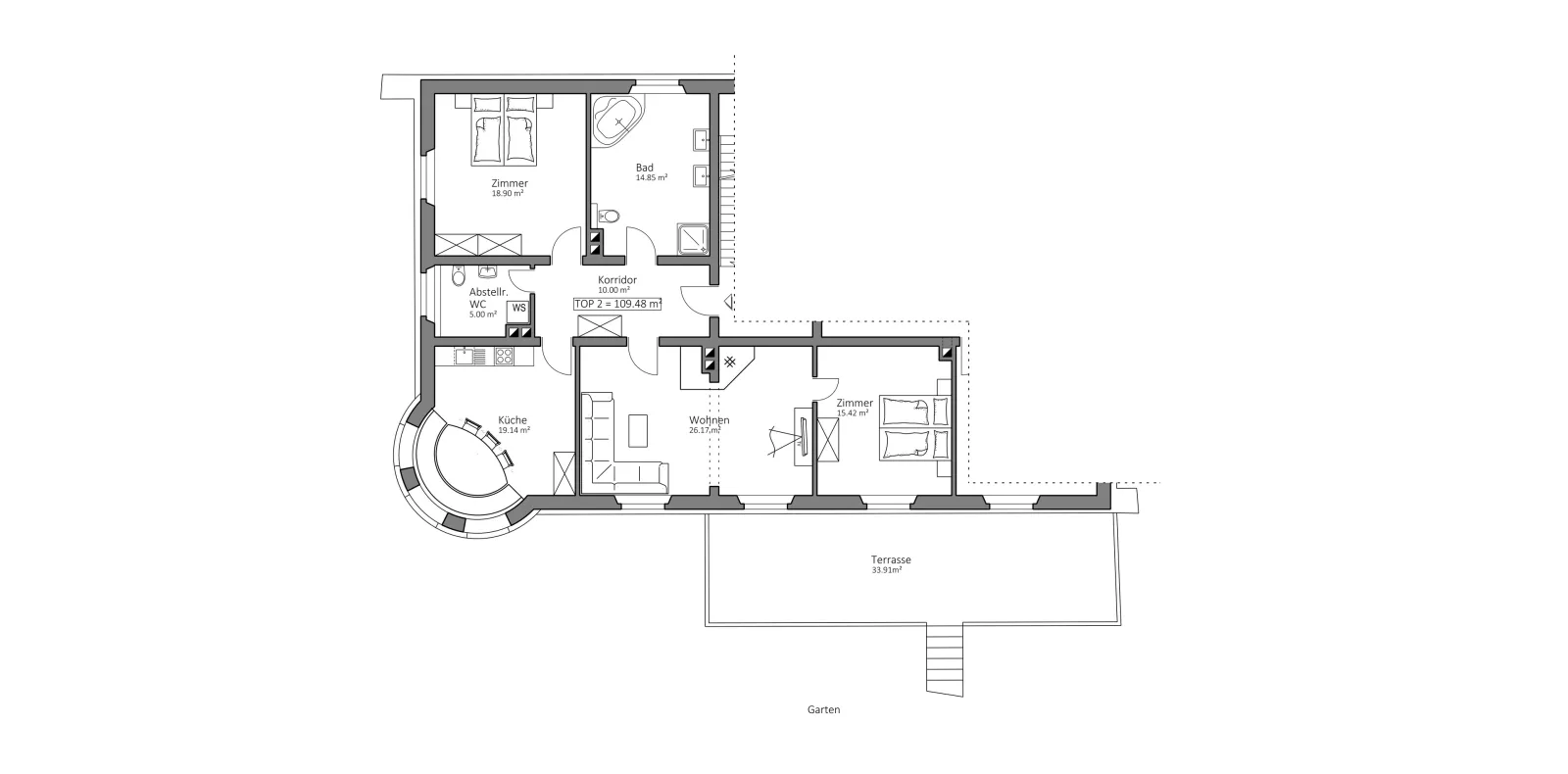 Ferienwohnung Bernhardiner