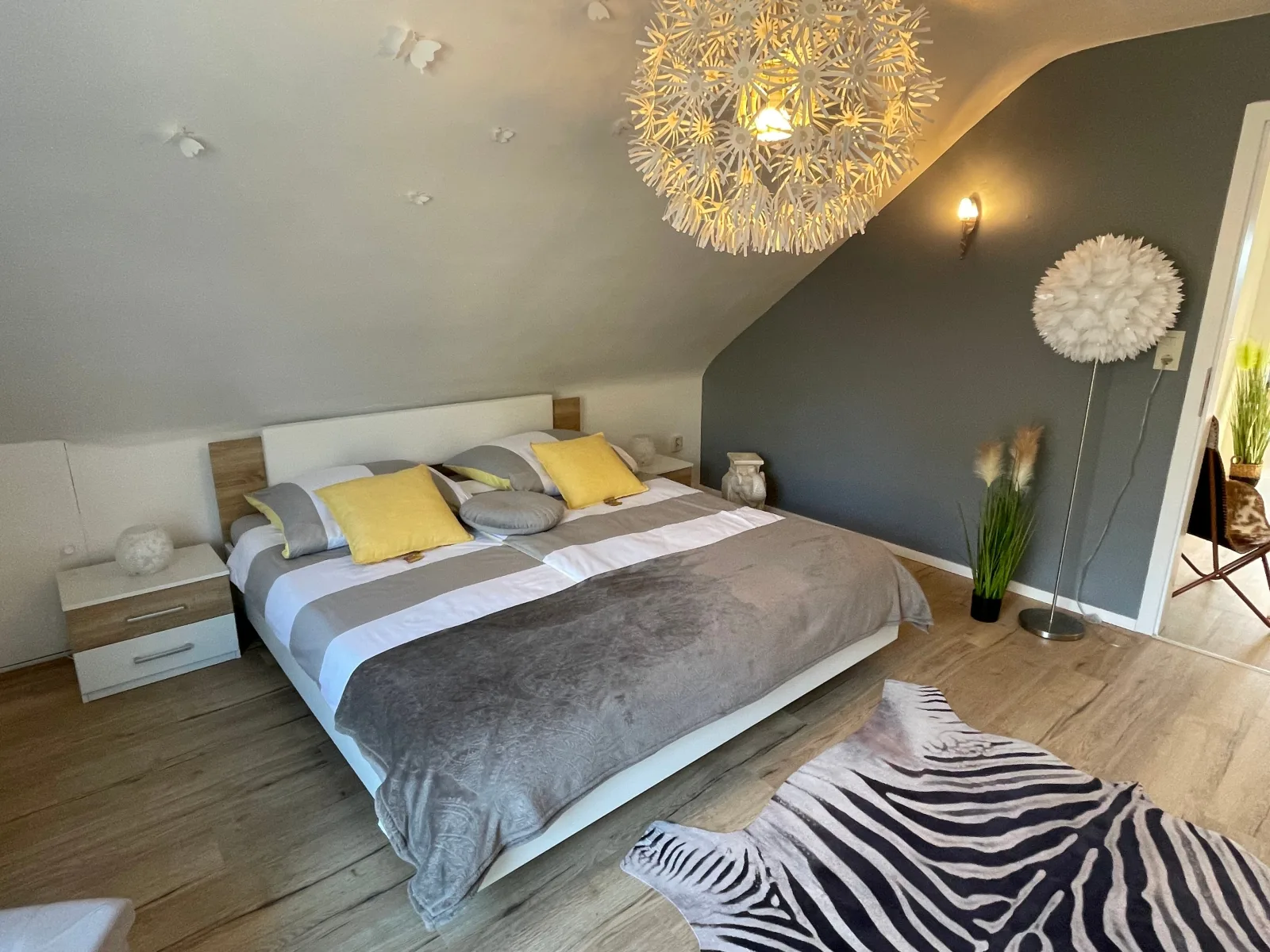 Schöne Ferienwohnung in Schauenstein-Hof im Frankenwald mit Loggia 100qm