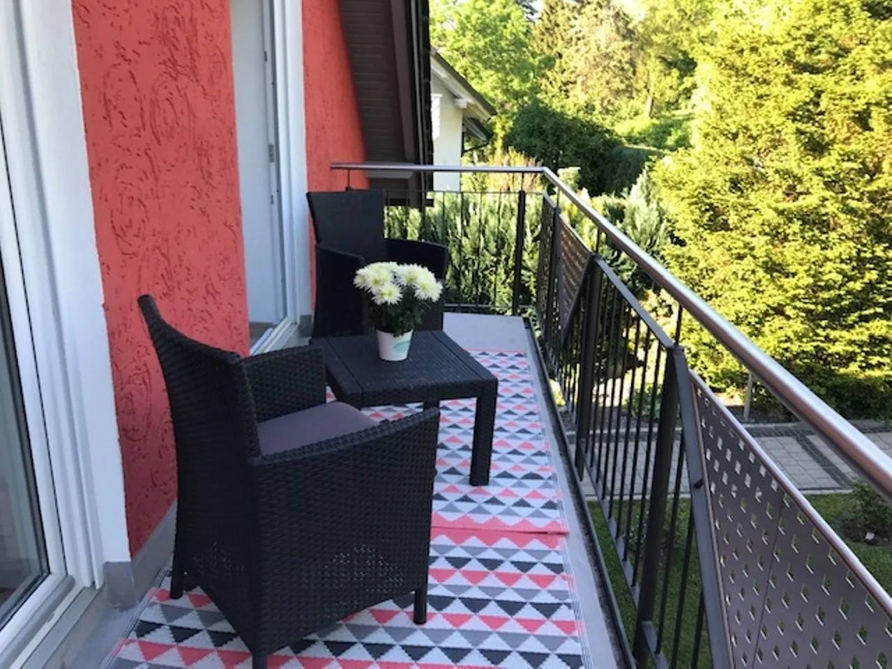 Schöne Ferienwohnung in Schauenstein-Hof im Frankenwald mit Loggia 100qm