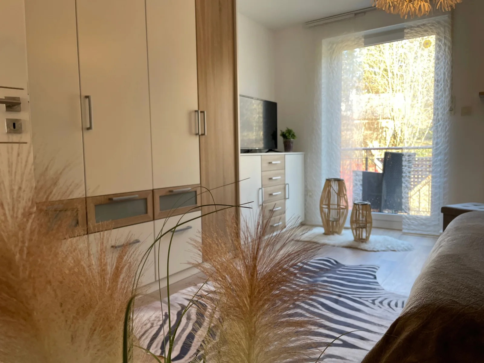 Schöne Ferienwohnung in Schauenstein-Hof im Frankenwald mit Loggia 100qm