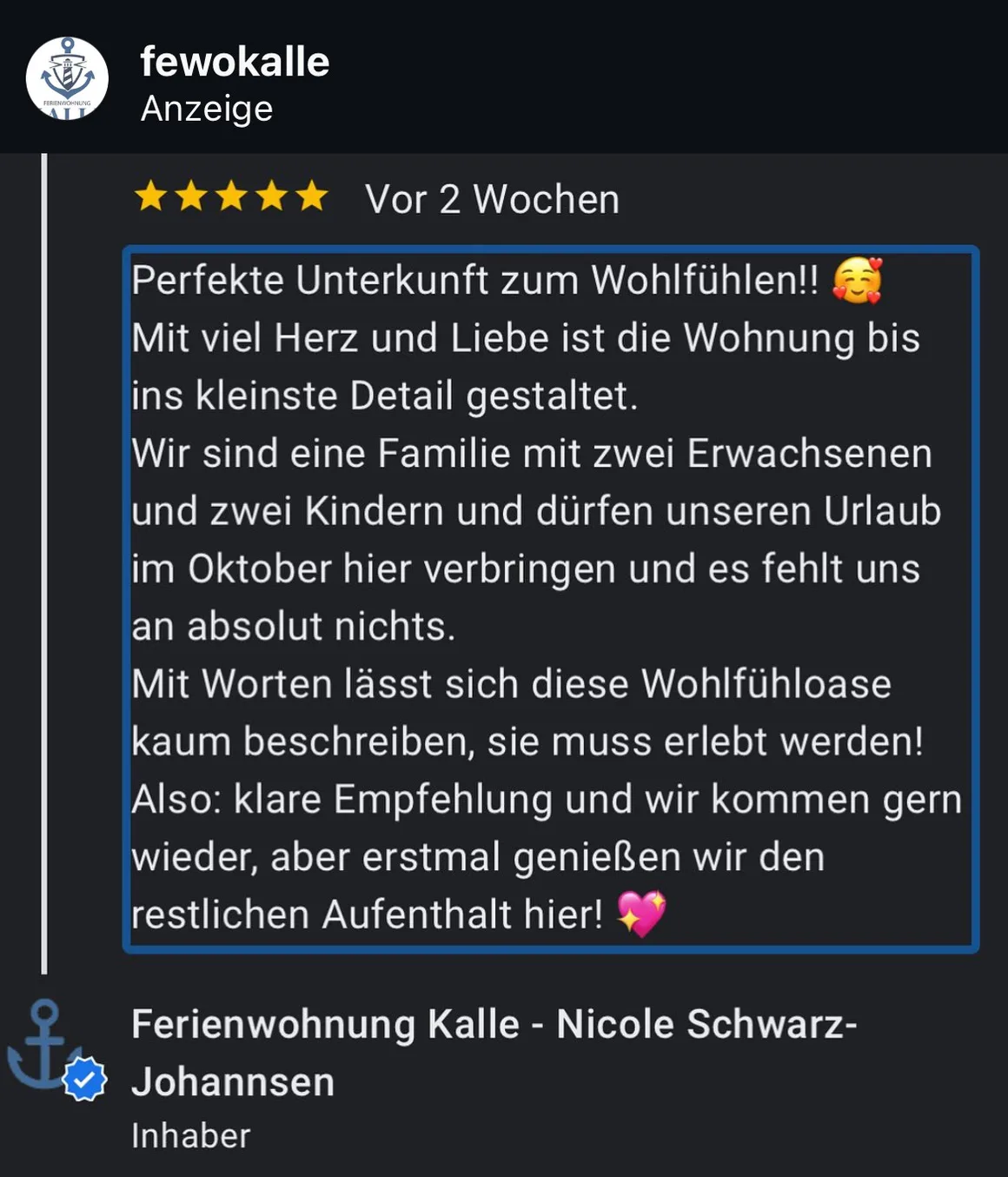 Ferienwohnung Kalle