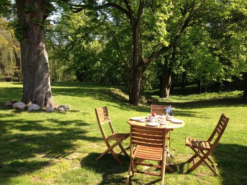 Gutshaus Hinrichsberg: Parkblick