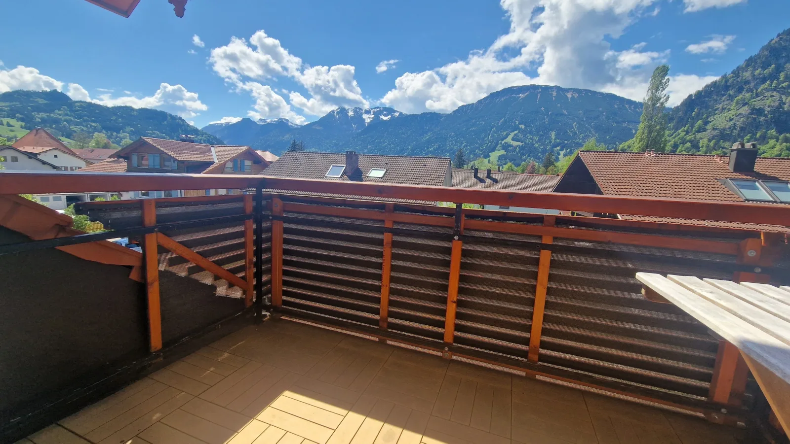 Ferienwohnungen Wolf - Wohnung "Breitenberg" 2,5 Zimmer mit  Bergblick