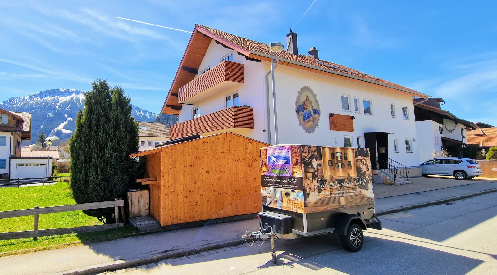 Ferienwohnungen Wolf - Wohnung "Breitenberg" 2,5 Zimmer mit  Bergblick
