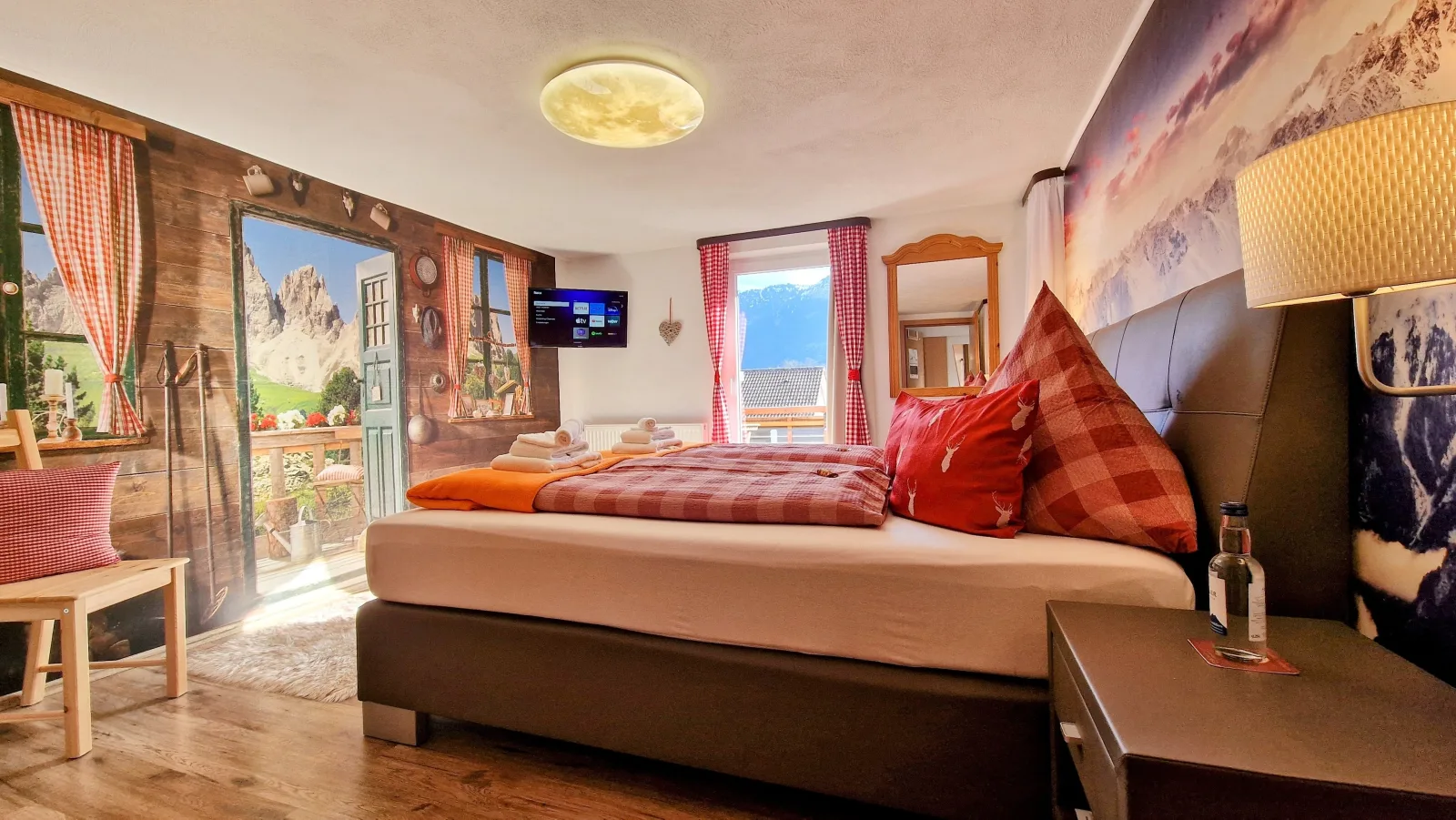 Ferienwohnungen Wolf - Wohnung "Breitenberg" 2,5 Zimmer mit  Bergblick