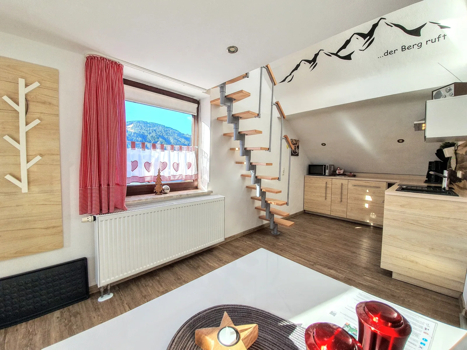 Ferienwohnungen Wolf - Wohnung "Breitenberg" 2,5 Zimmer mit  Bergblick
