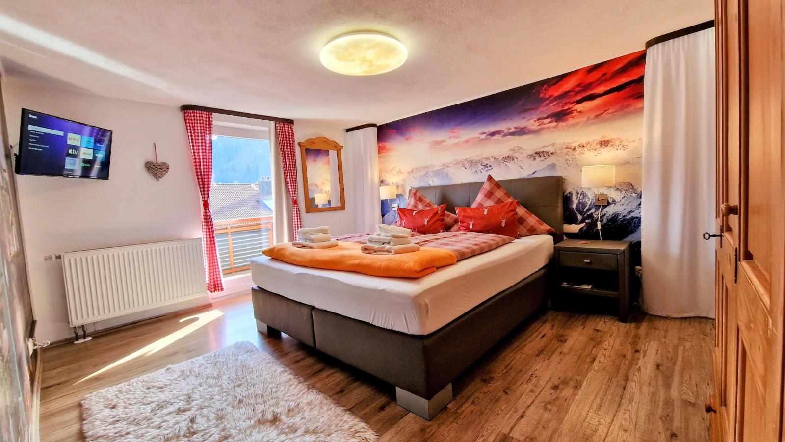 Ferienwohnungen Wolf - Wohnung "Breitenberg" 2,5 Zimmer mit  Bergblick