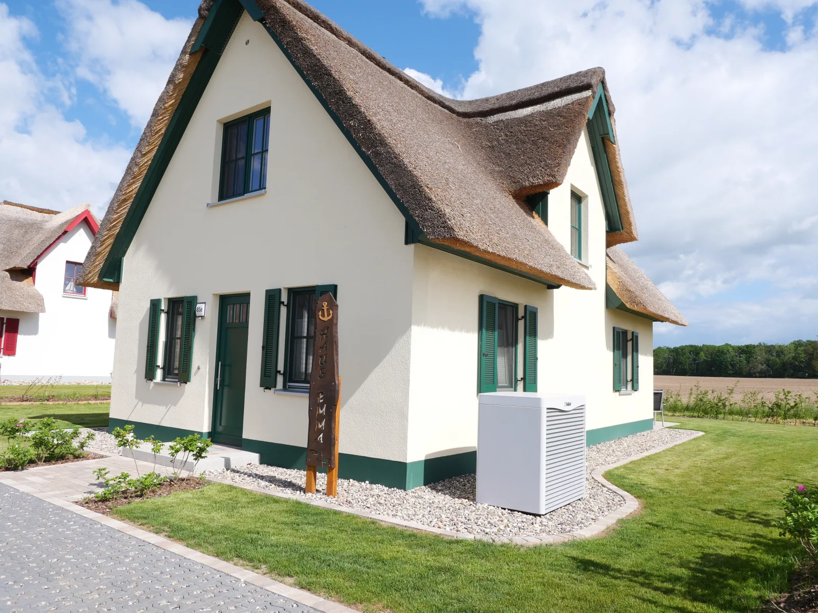 dicht an der Küste  Haus "Emma" mit  Infrarot-Sauna u.Wallbox