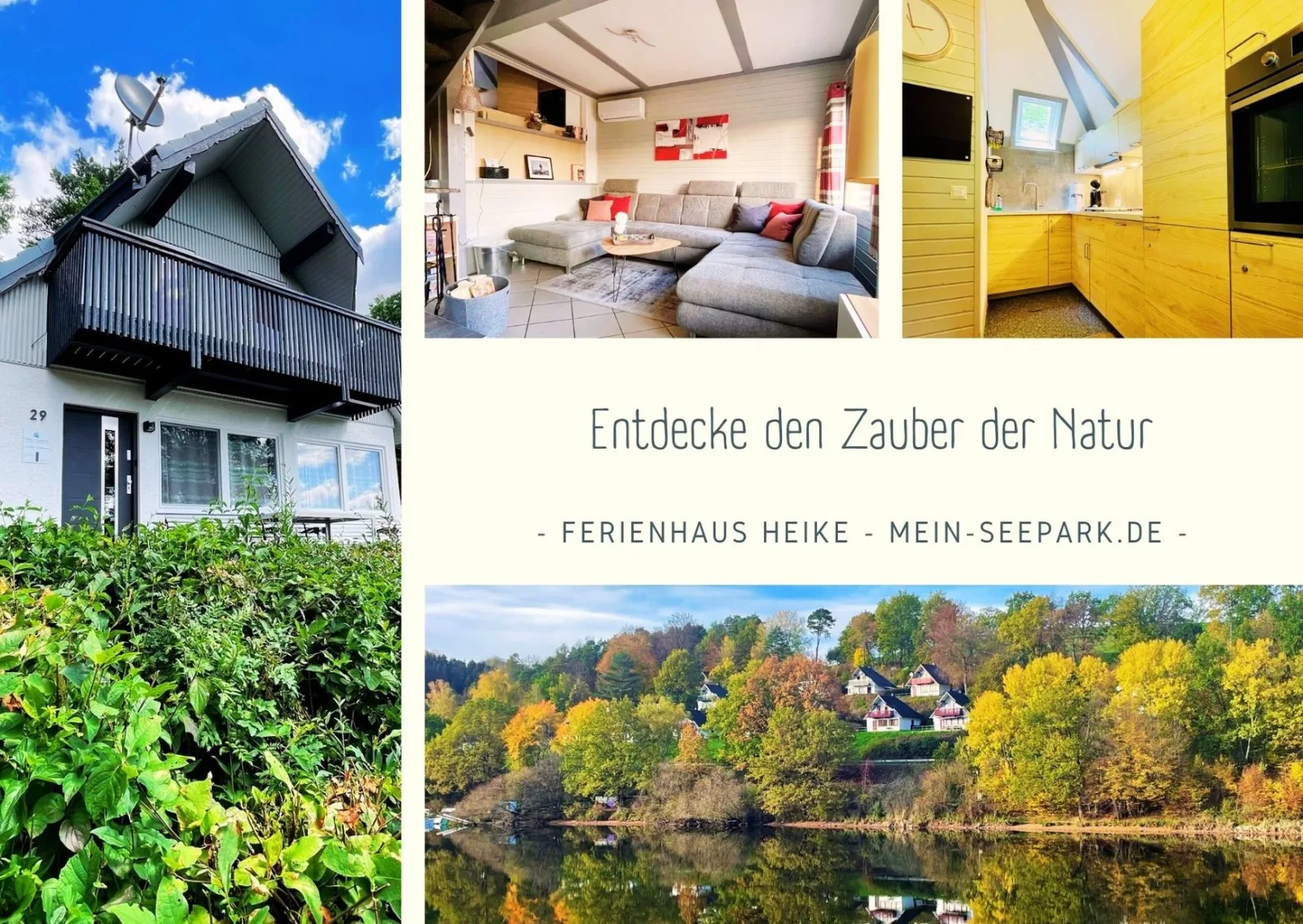 Entspannung mit Seeblick ☆ Haus Heike von Mein-Seepark