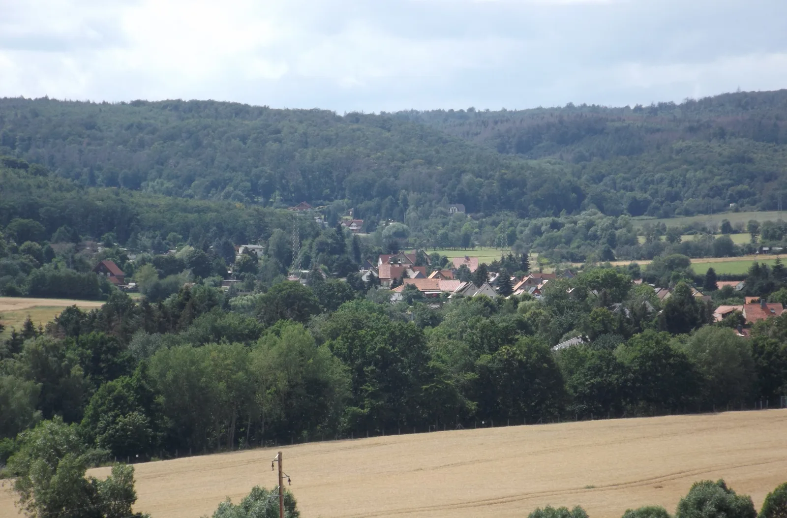 Harzhaus Fewo Gartenblick