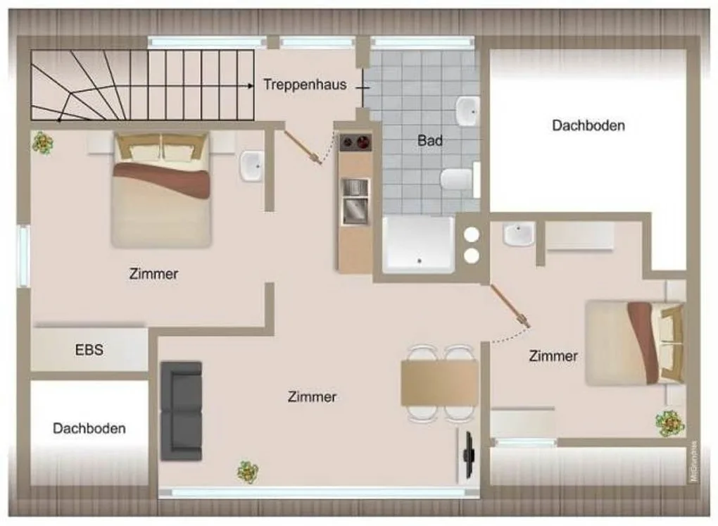 Haus Dora Apartment 4 Panoramablick