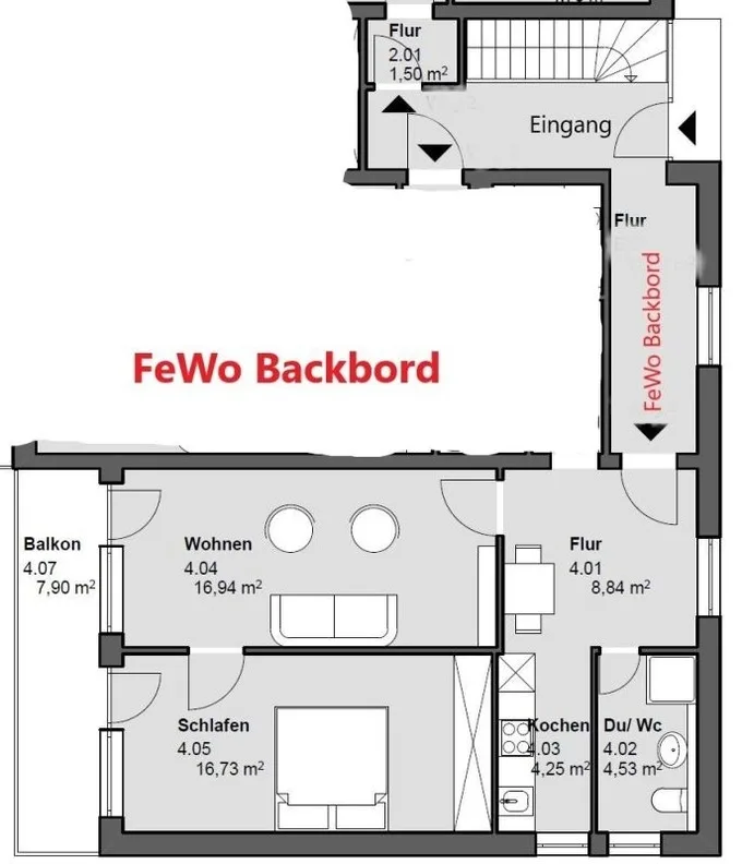 FeWo Backbord