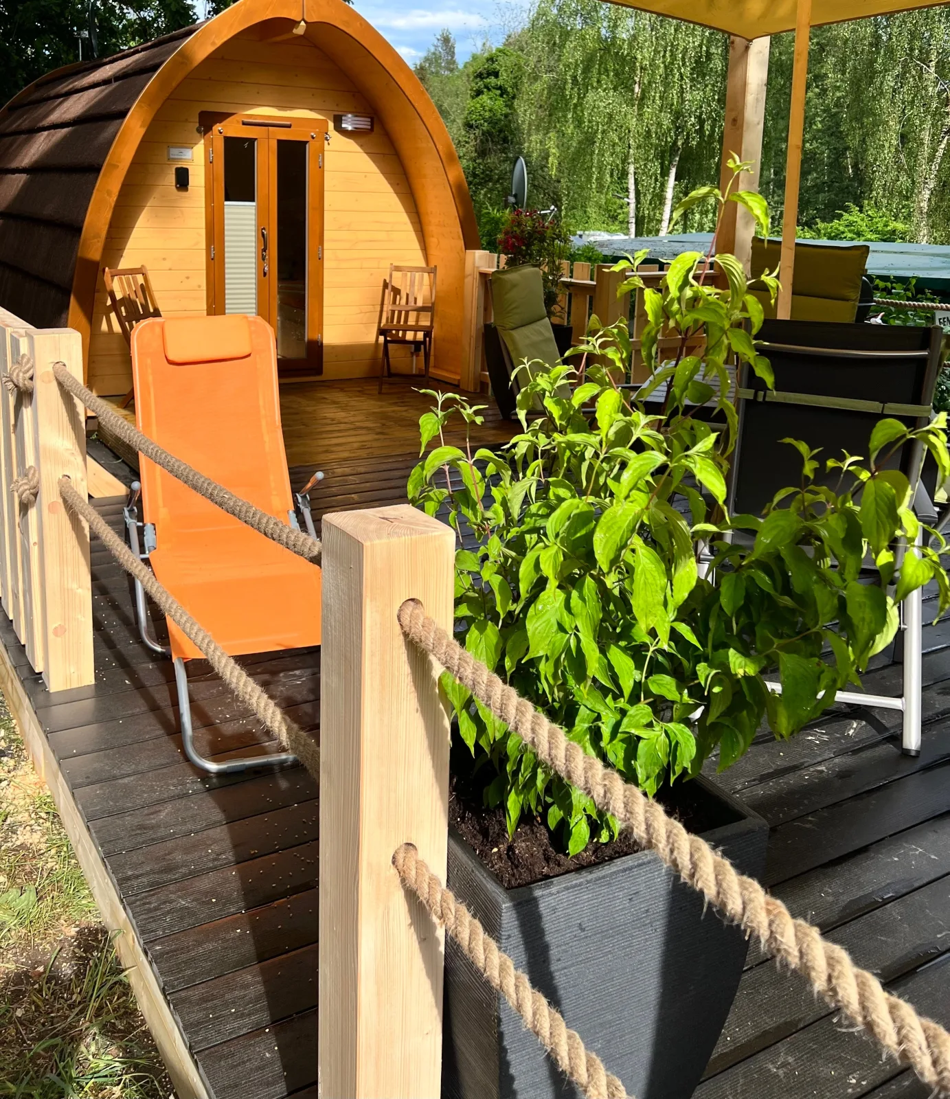Tiny House Carlos - zauberhaftes Camping-Pod